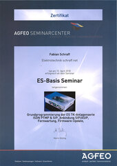 Fabian Schraff, ES-Basis Seminar