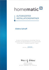 Homematic IP - Autorisierter Installationspartner